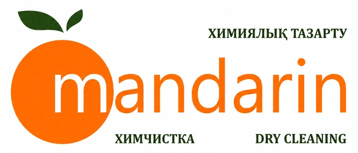 Mandarin dry cleaning logo
